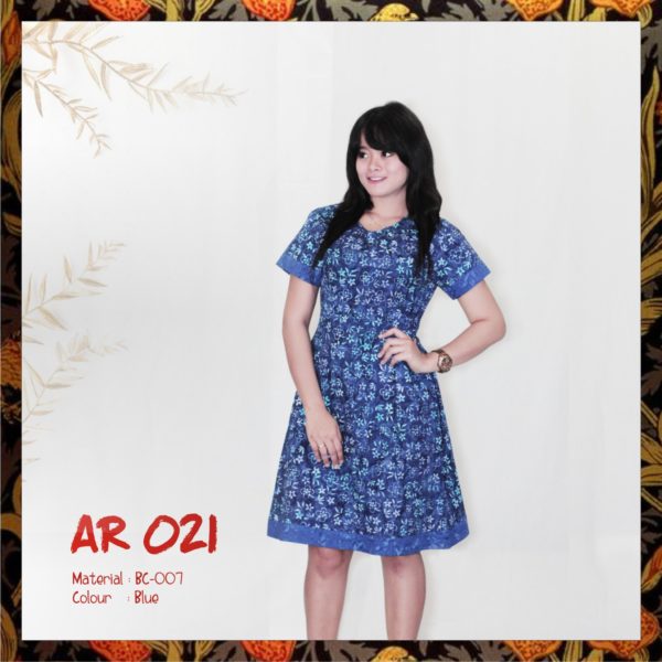 Batik Sakura AR021 - Blue