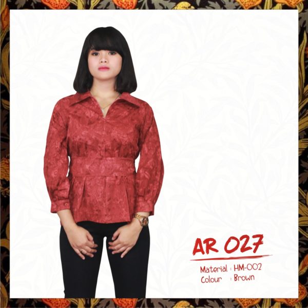 Batik Sakura AR027 - Brown