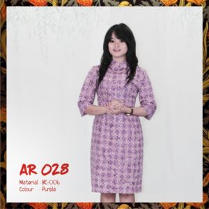 Batik Sakura AR028 - Purple