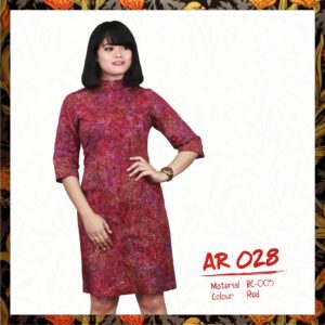 Batik Sakura AR028 - Red