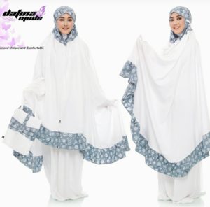 Mukena Dafina Mode COMBATBC004 - White
