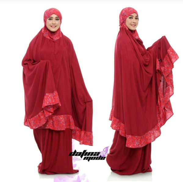 Mukena Dafina Mode COMBATBC009 - Red