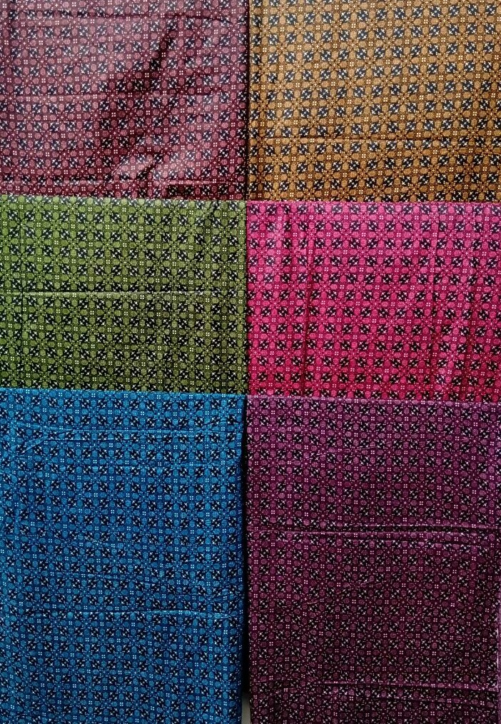 Batik Printing Motif Sogan PT SAKURATEX SOLO